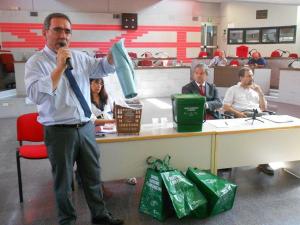 L'ing Zotti di AMA presenta la nuova raccolta differenziata per il VI Municipio