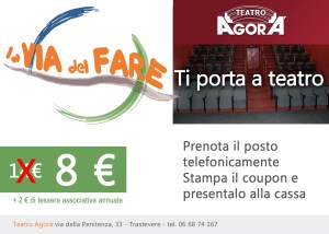 coupon teatroagorà-via del fare